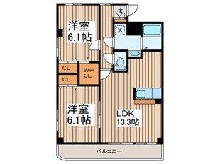 サンモ－ルスクエアの物件間取画像